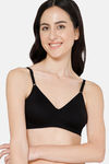 Intimacy Double layered Non Padded Non Wired Medium Coverage Everday T-shirt Bra (Pack of 3) - Multicolor — thumbnail 2